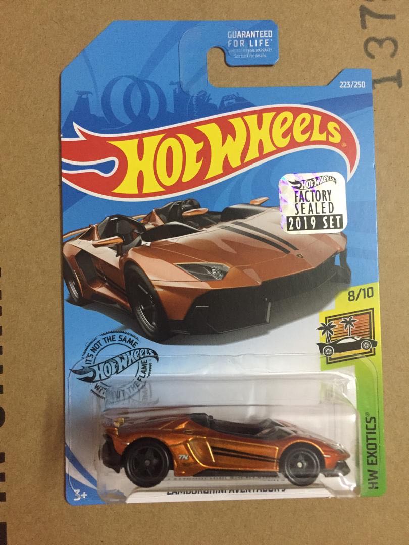 hot wheels factory sealed 2019