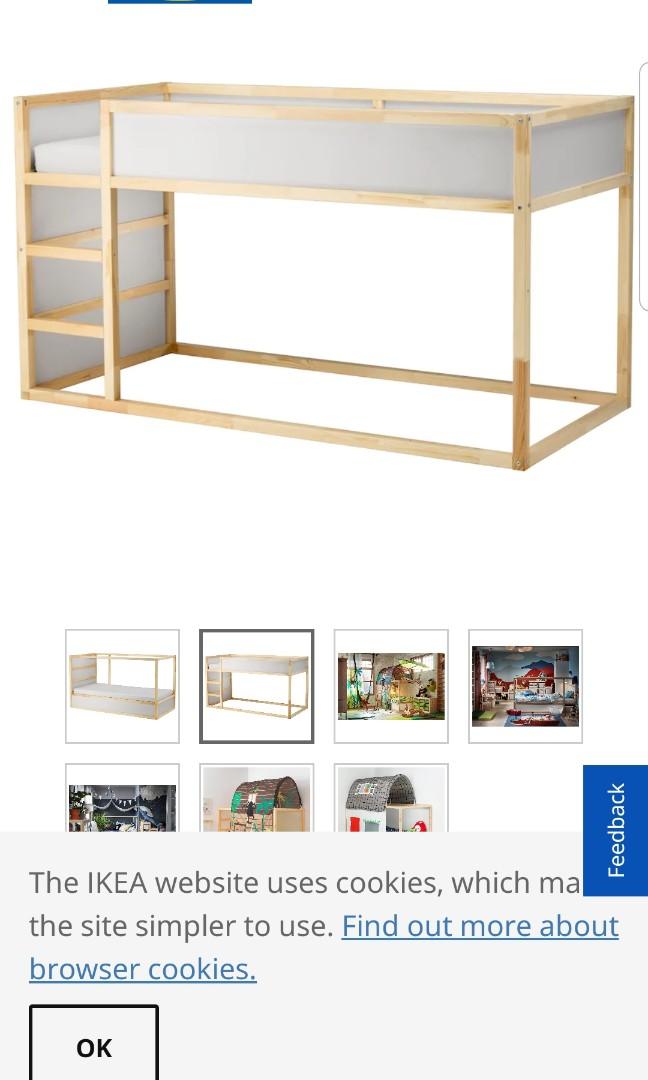 IKEA Kura Kids Loft Bed, Pet Supplies, Homes & Other Pet Accessories on