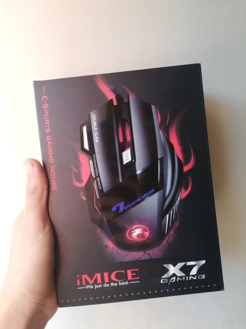 Imice X7 Gaming Mouse Wired Electronics Computer Parts Accessories On Carousell