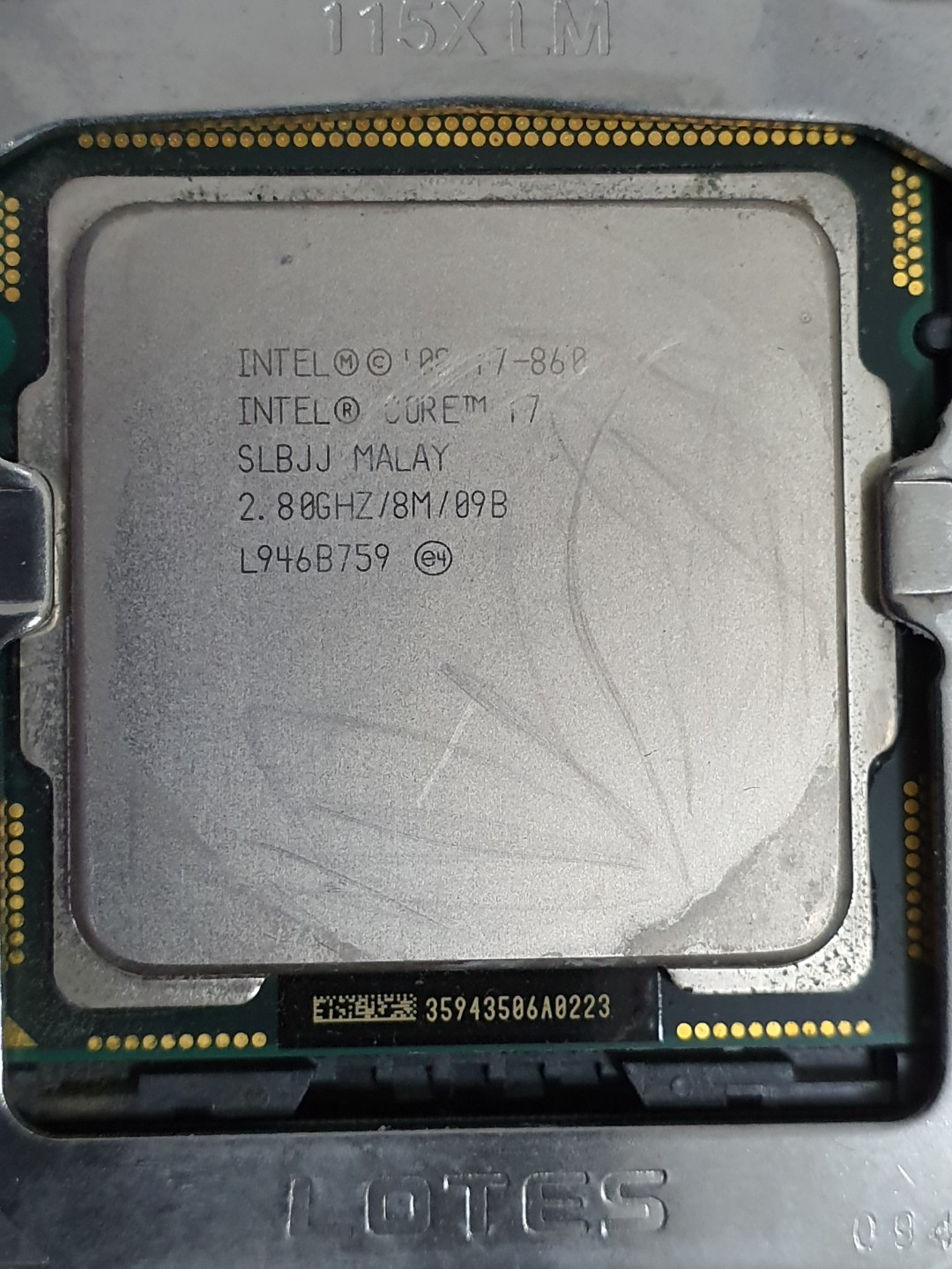 Intel i7-860, Computers & Tech, Parts & Accessories, Computer Parts on ...