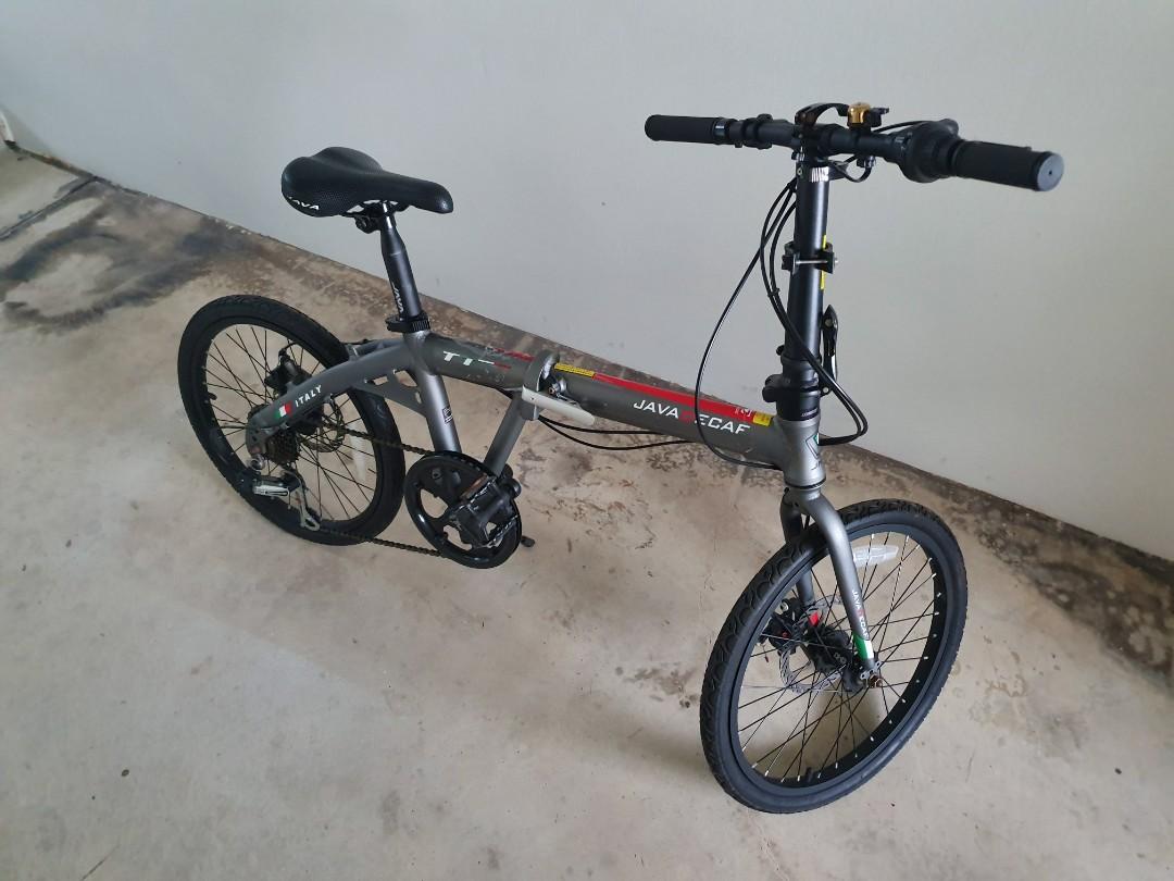 Java Decaf TT 7 Speed Foldable Bike Sports Equipment Bicycles Parts Bicycles on Carousell