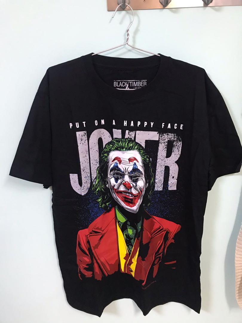 Joker Graphic Tee, Men's Fashion, Tops 