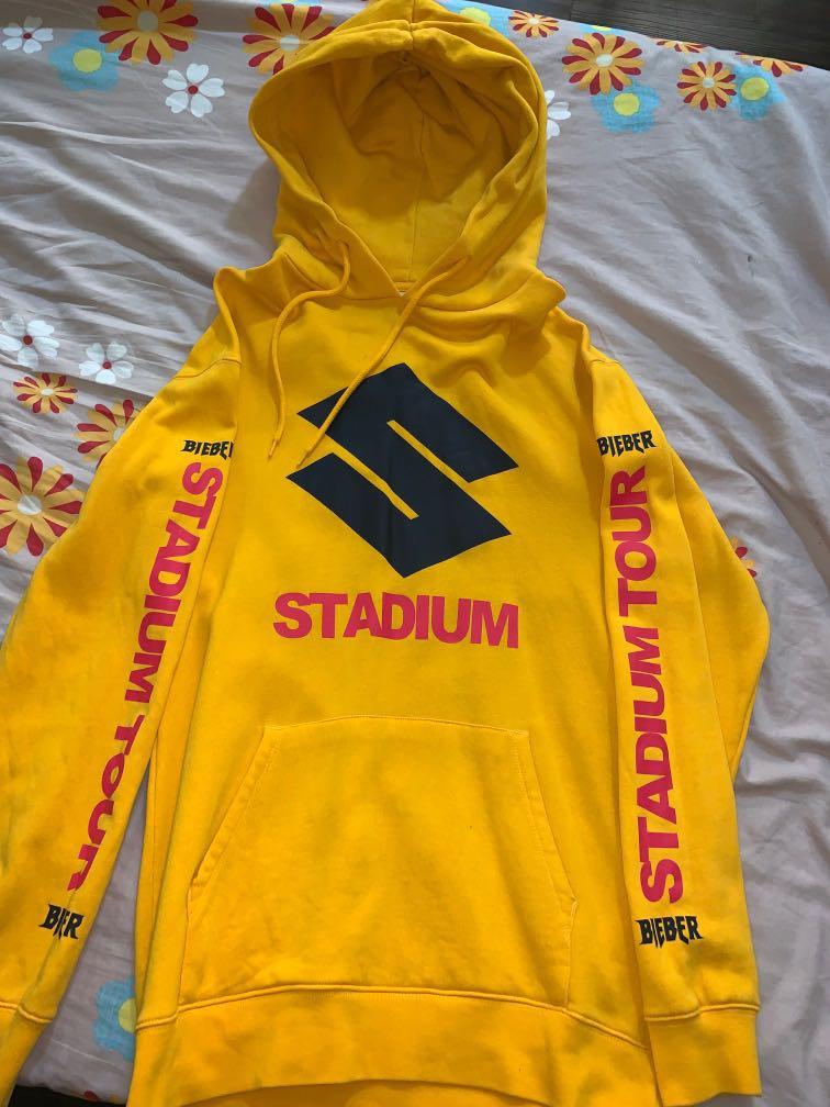 justin bieber orange hoodie