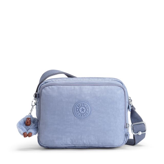 Kipling Silen Shoulder Bag Timid Blue, Women's Fashion, Bags & Wallets ...