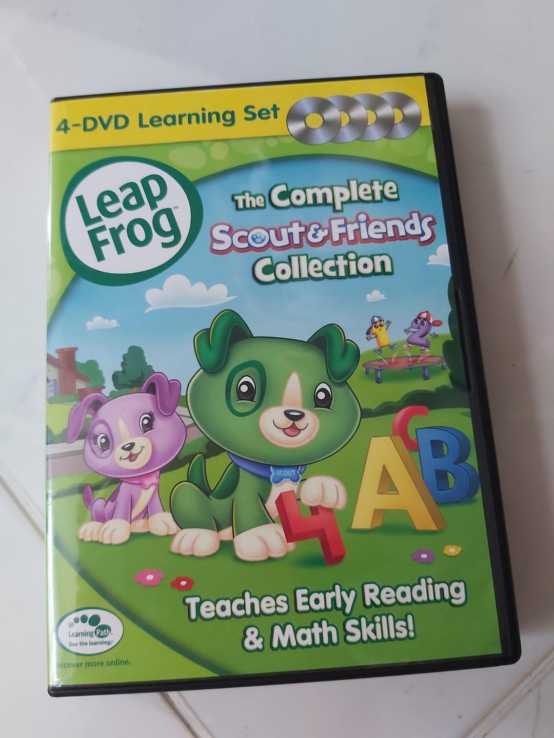 Leapfrog The Complete Scout And Friends Collection Educational Dvds Hobbies And Toys Music And Media 