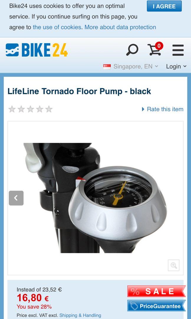 Lifeline tornado track pump new arrivals