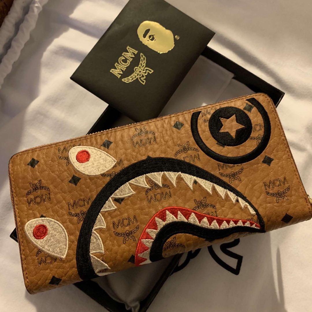 MCM x BAPE, Luxury, Bags & Wallets on Carousell