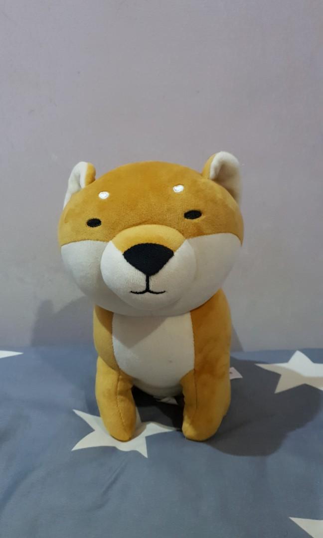 miniso shiba plush