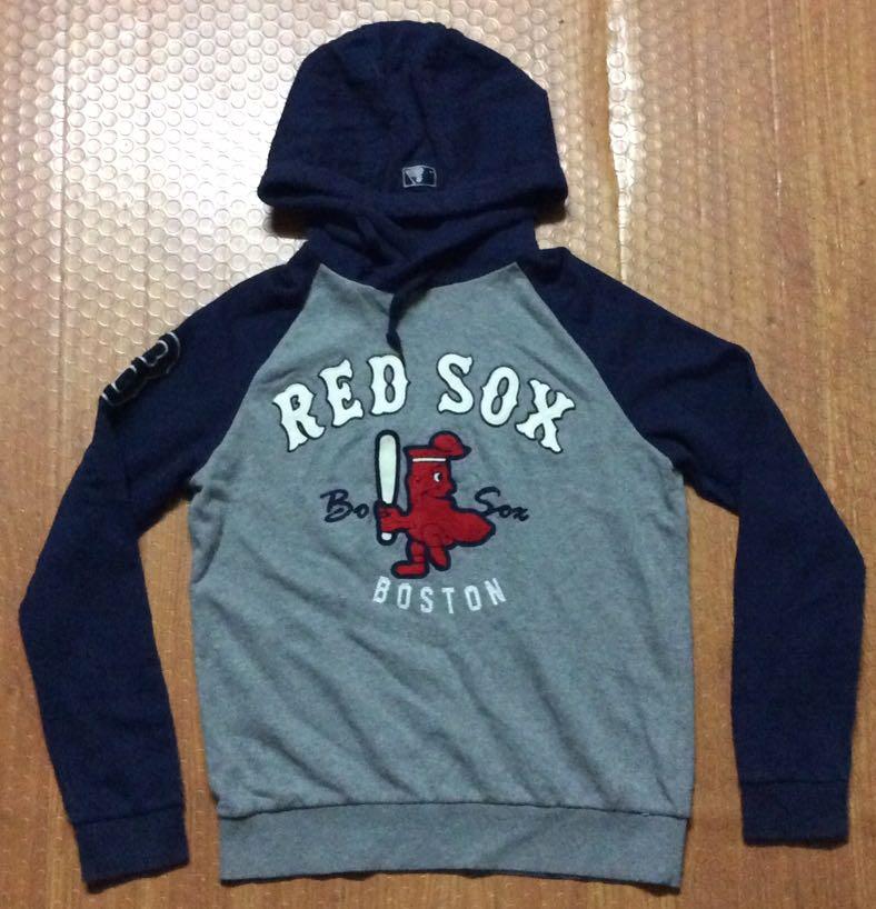 MLB Boston Red Sox Hoodie, Men's Fashion, Coats, Jackets and Outerwear on  Carousell