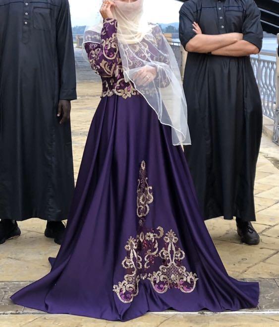 evening dress muslimah