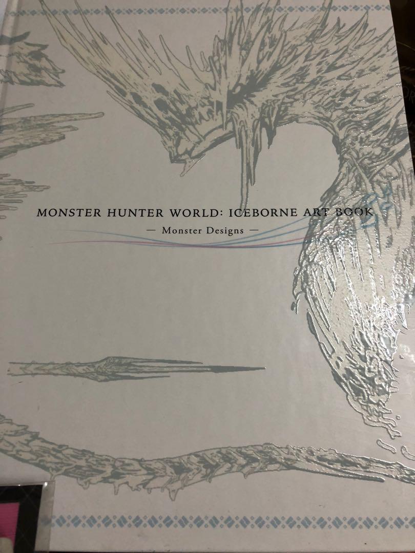 Monster Hunter World Iceborne 特典設定集 電子遊戲 電子遊戲 Playstation Carousell