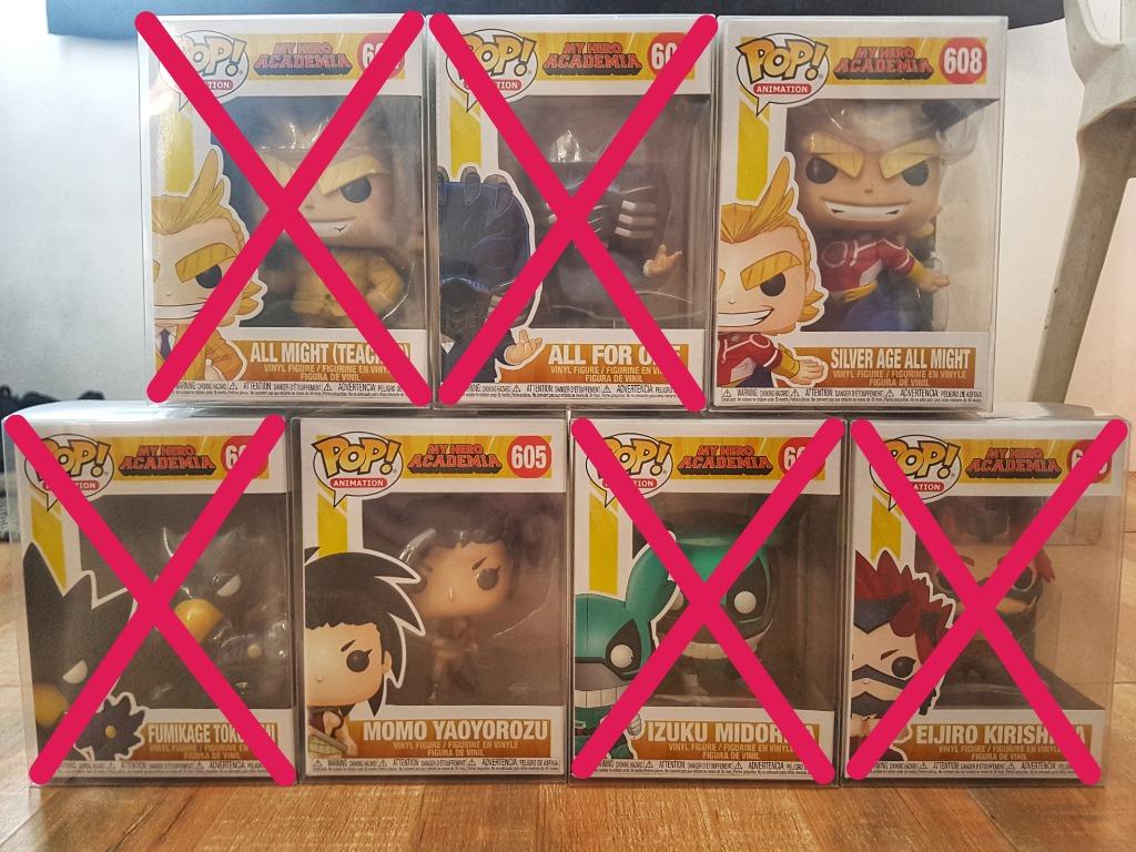 My hero academia pop vinyl top wave 3