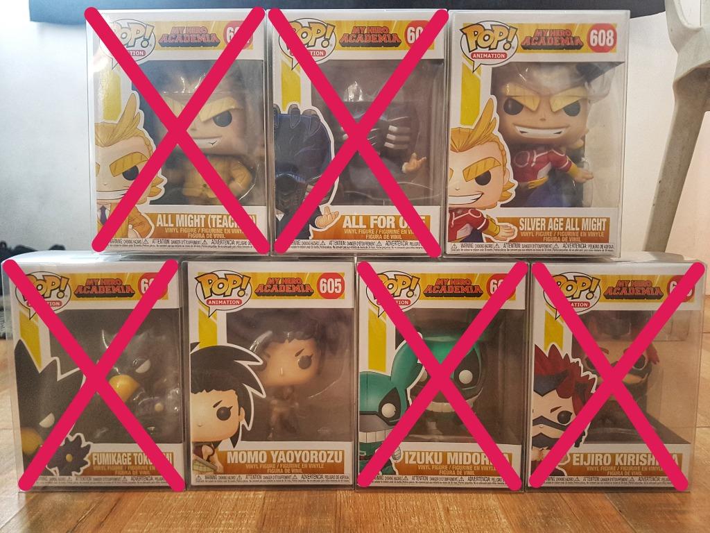 my hero academia funko pop wave 4