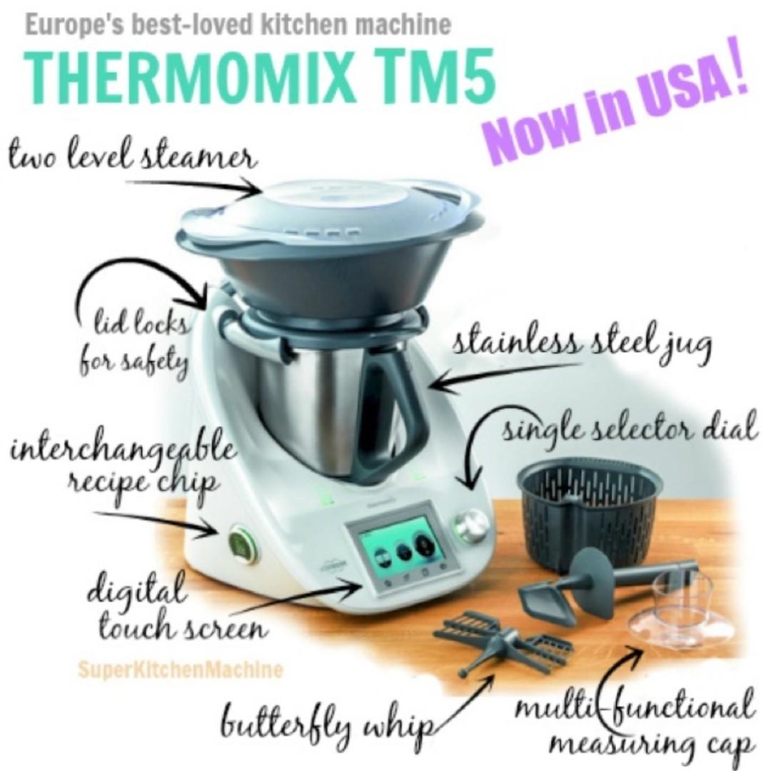 new thermomix tm5 kitchen appliances on carousell
