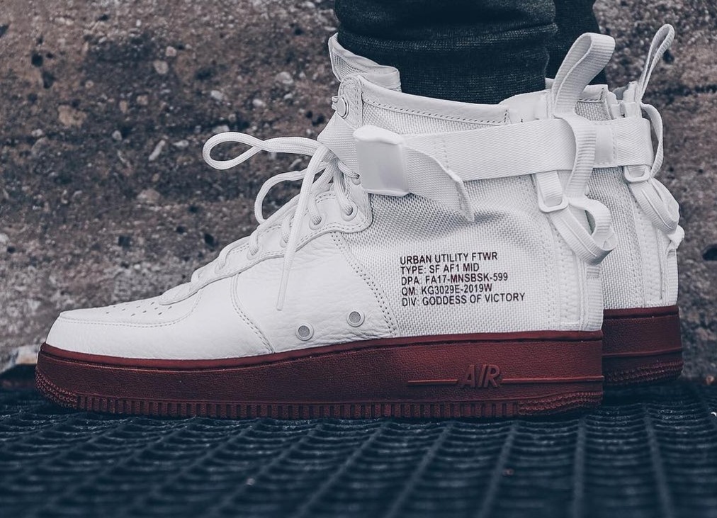 nike air force 1 mid ivory