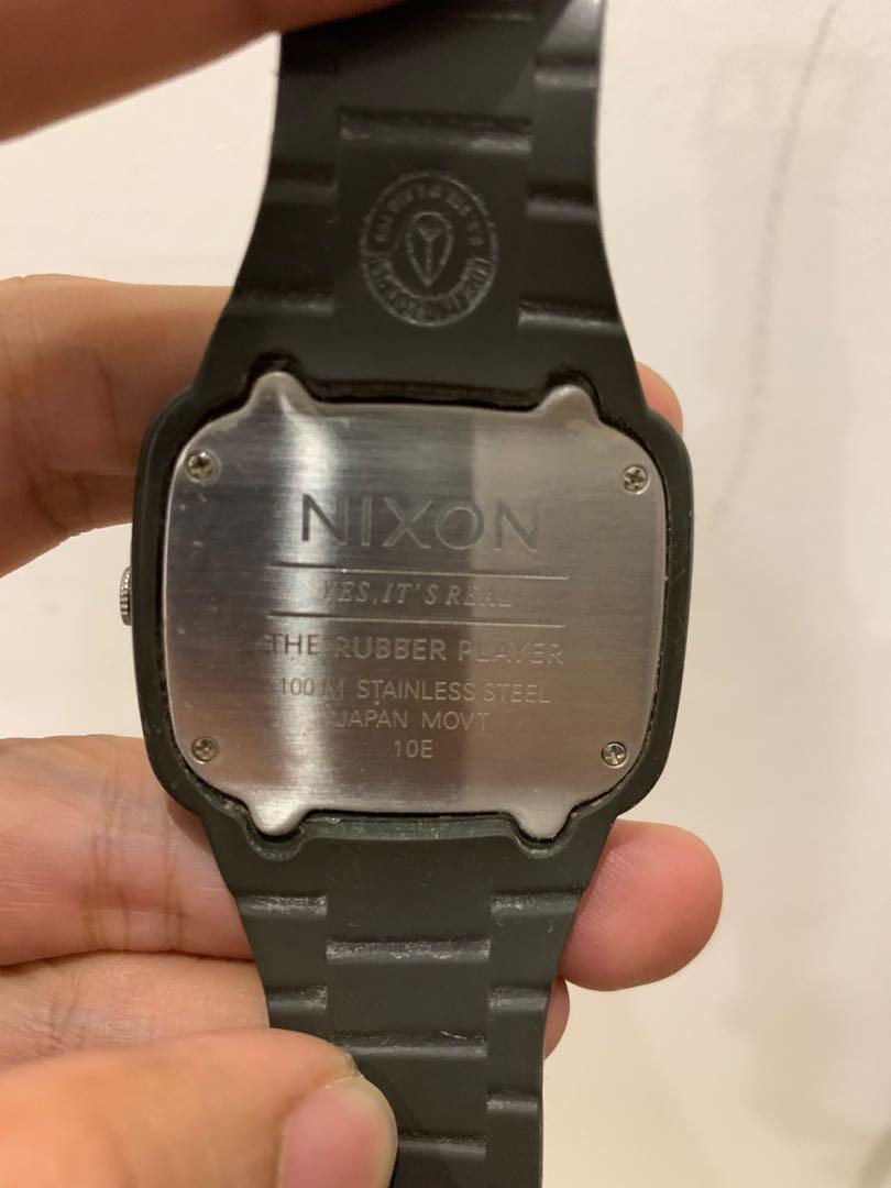 Nixon Rubber Player Men s Fashion Watches Accessories Watches