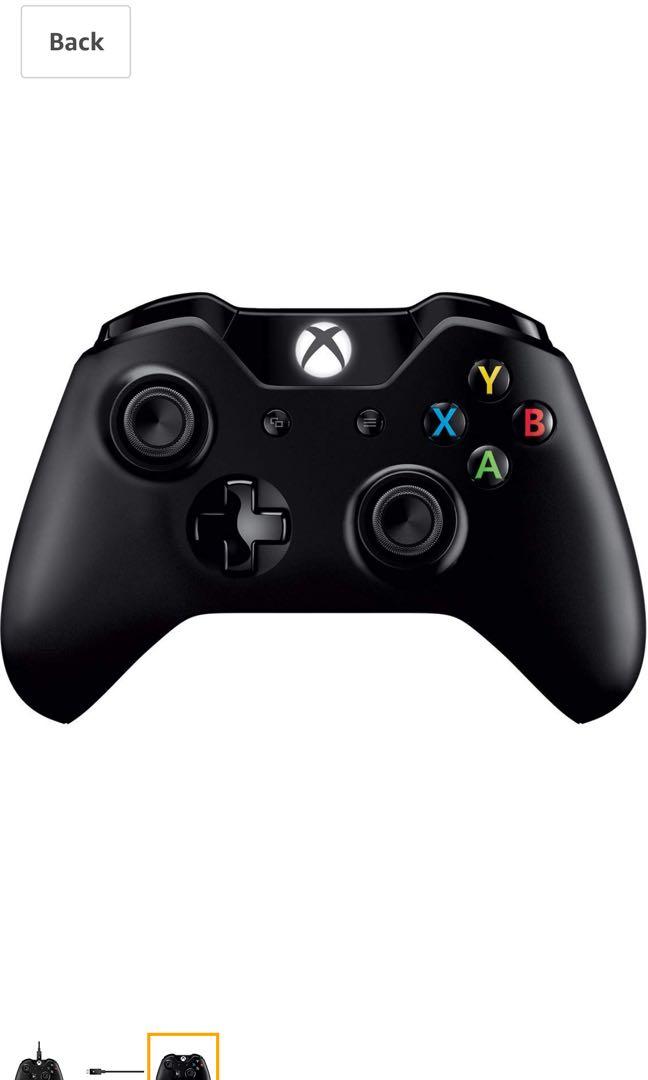 Official Xbox One Wireless Controller + Cable for Windows, Toys & Games