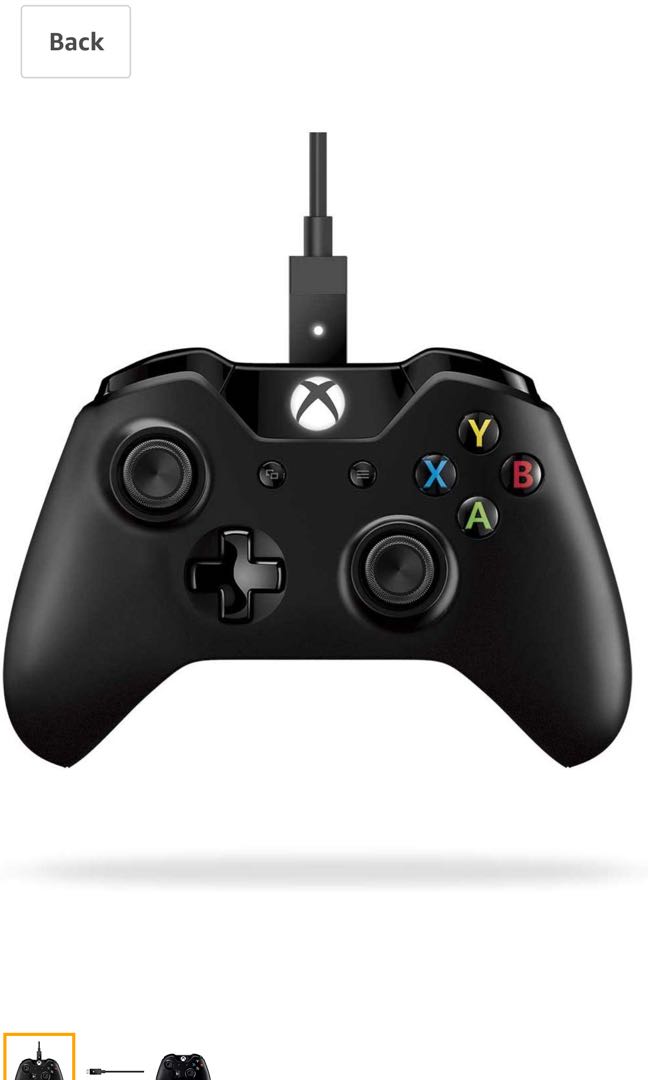 Official Xbox One Wireless Controller + Cable for Windows, Toys & Games
