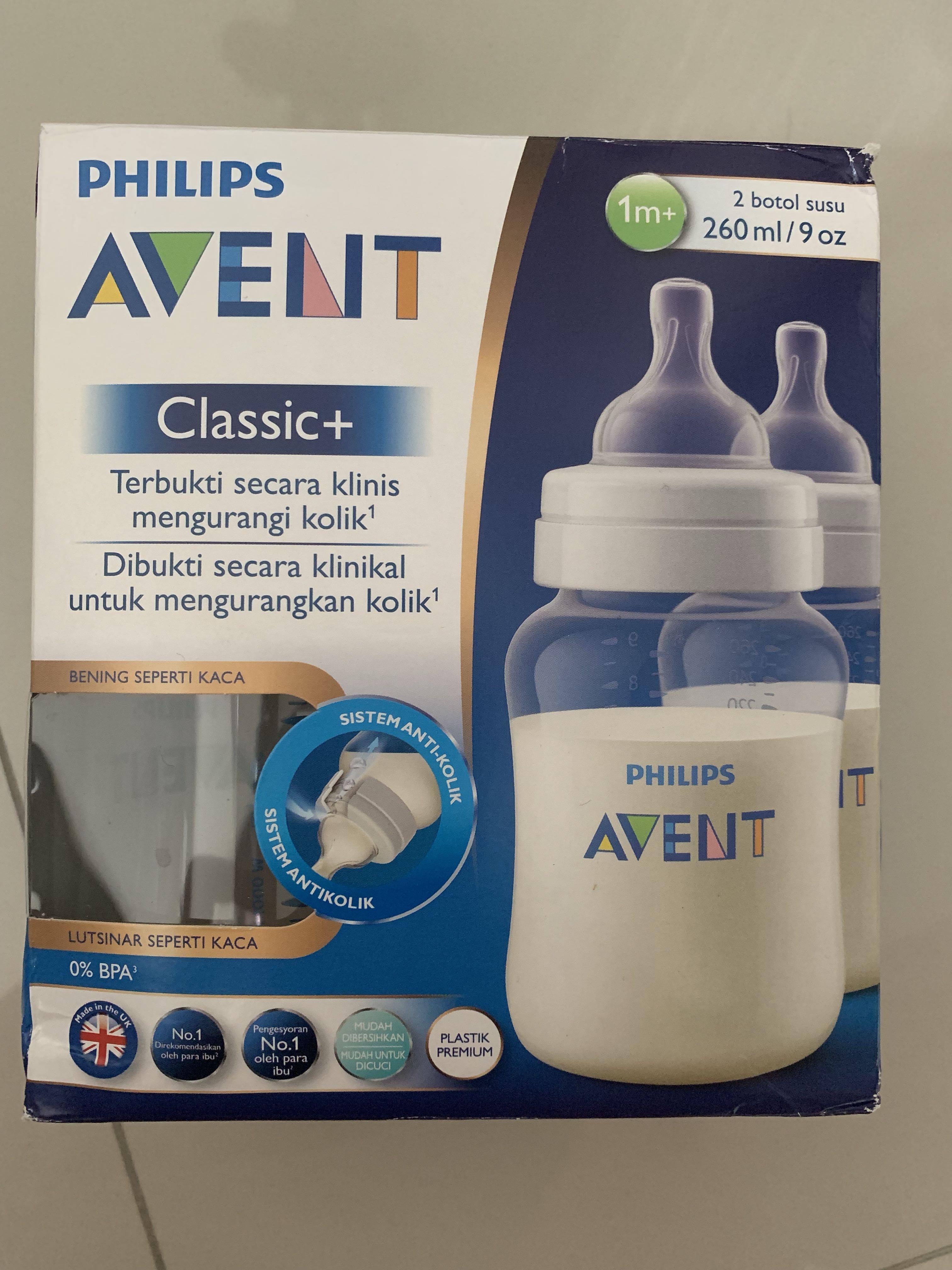 avent classic bottle feeding set