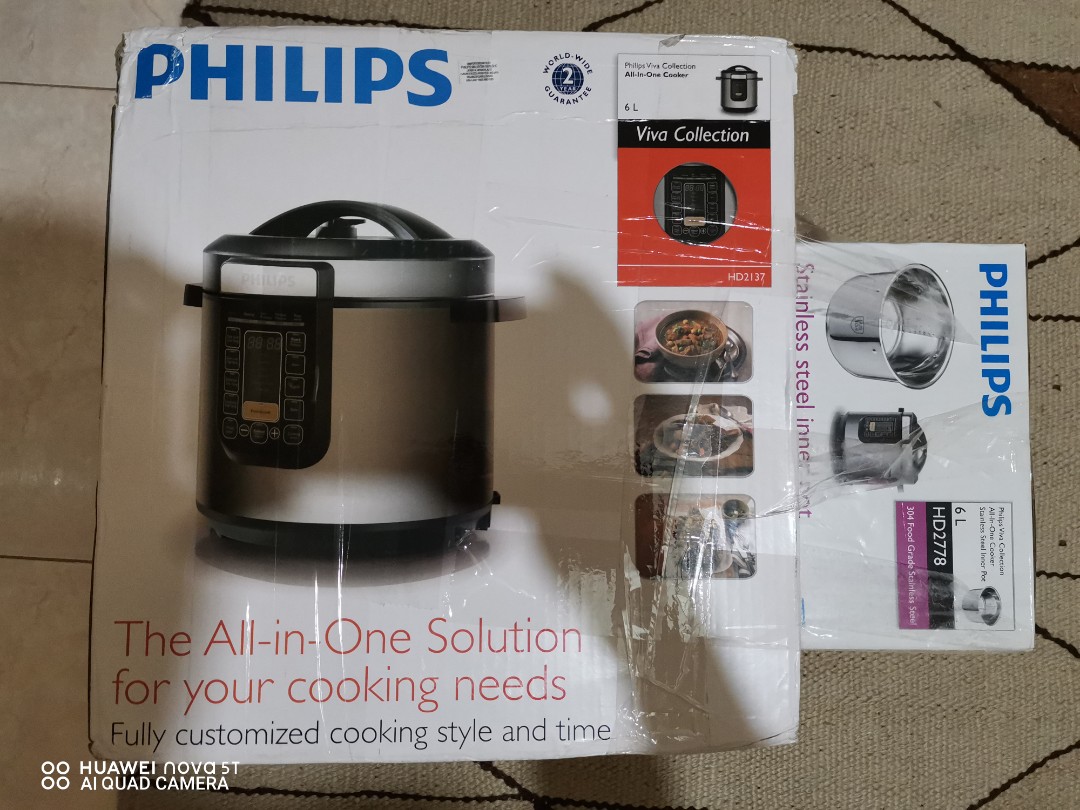 Philips Pressure Cooker, TV & Home Appliances, Kitchen Appliances