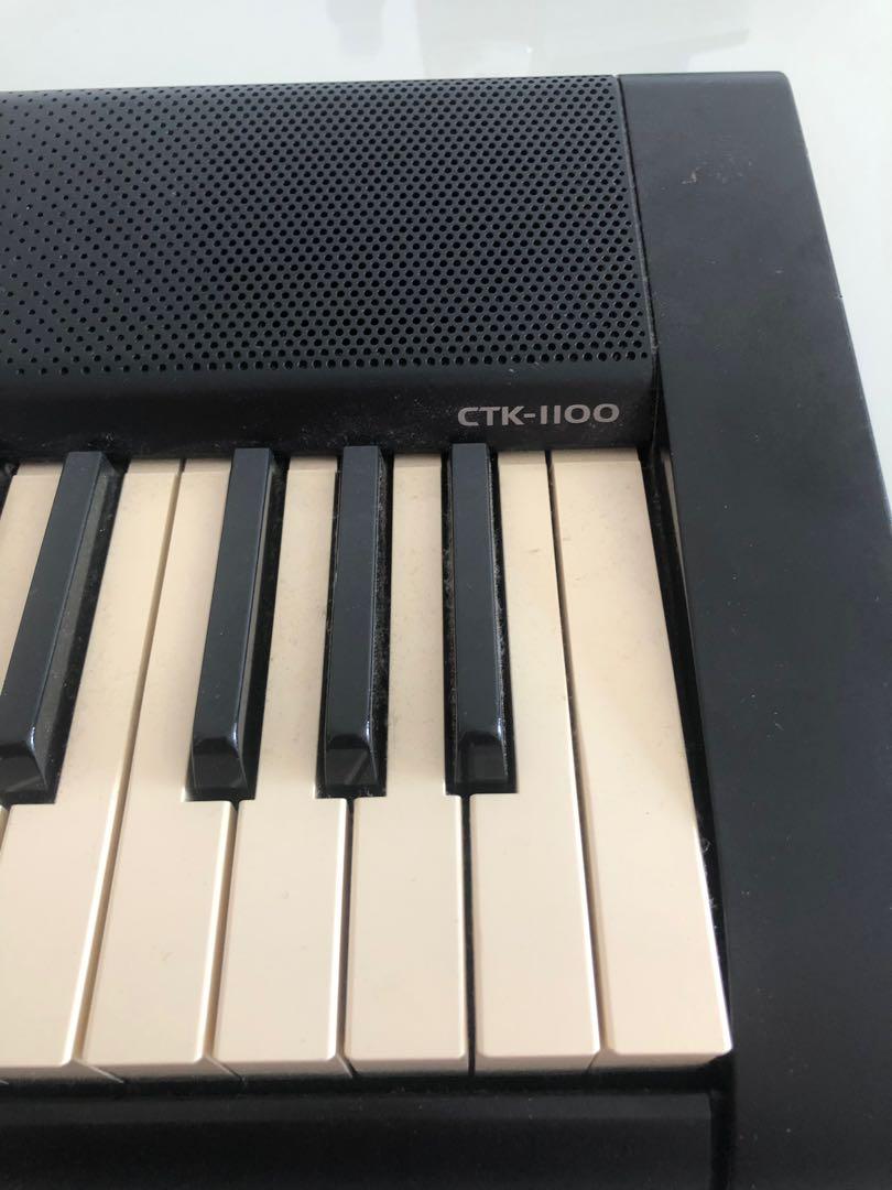 Piano Casio CTK 1100 Hobbies Toys Music Media Musical Instruments on Carousell