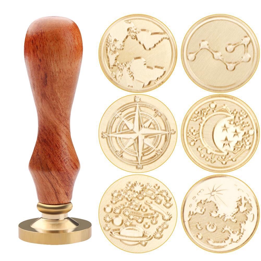 Po Wax Sealing Stamps 4 Design Craft Craft Supplies Tools On Carousell