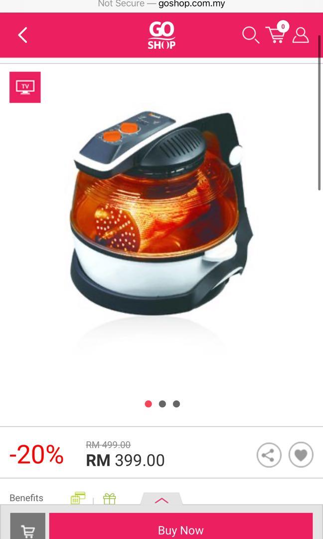 Primada air fryer oven for sale