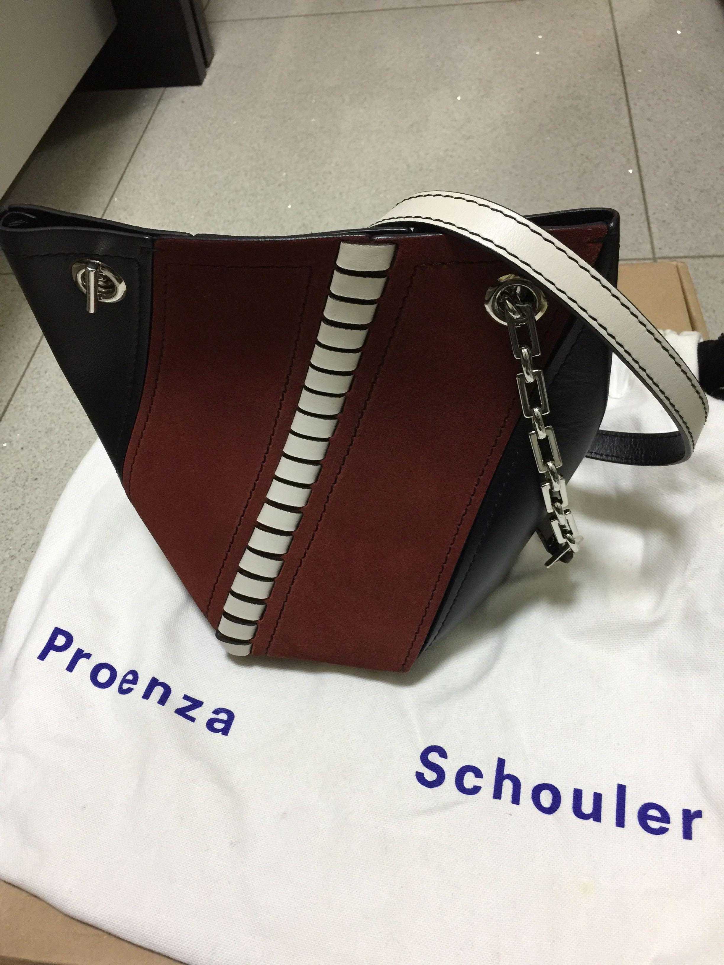 Proenza schouler mini top hex bucket bag
