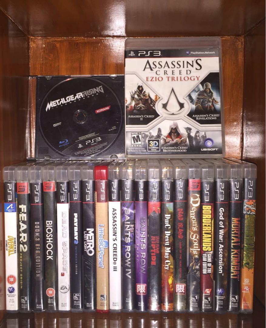 PS3 Games for sale, Video Gaming, Video Games, PlayStation on Carousell