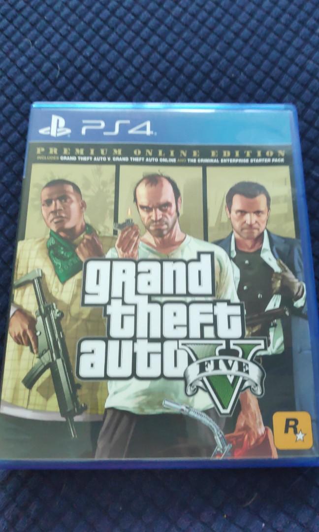 Ps4 Gta V Video Gaming Video Games Playstation On Carousell