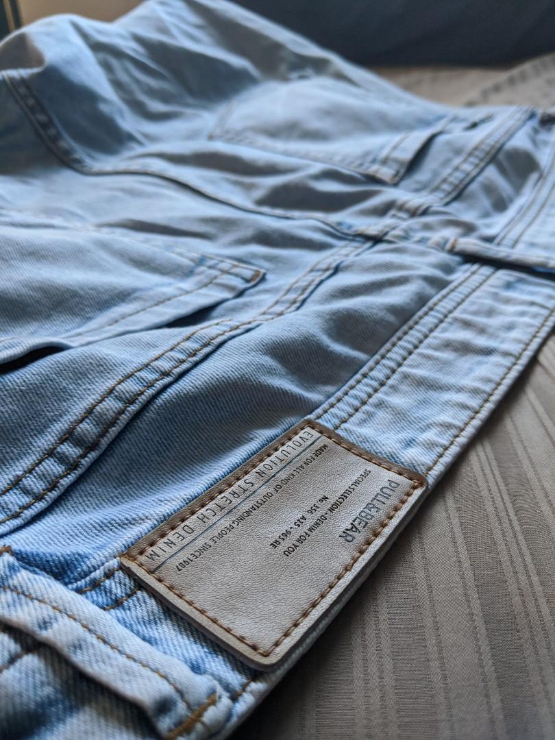 Pull and bear evolution stretch denim discount