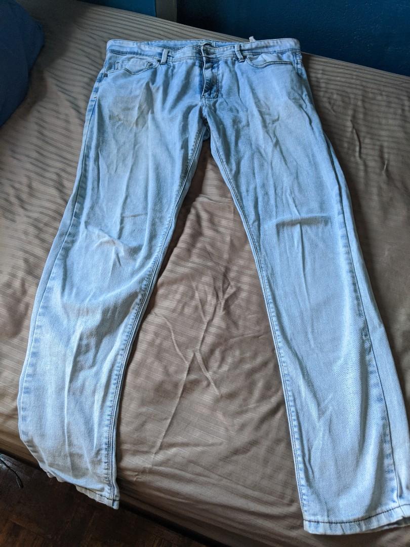 Pull and bear evolution stretch denim sales