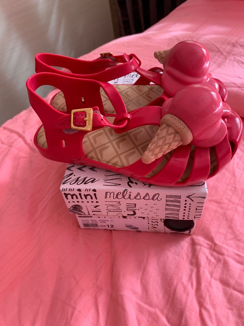 Mini melissa ice cream cone shoes clearance