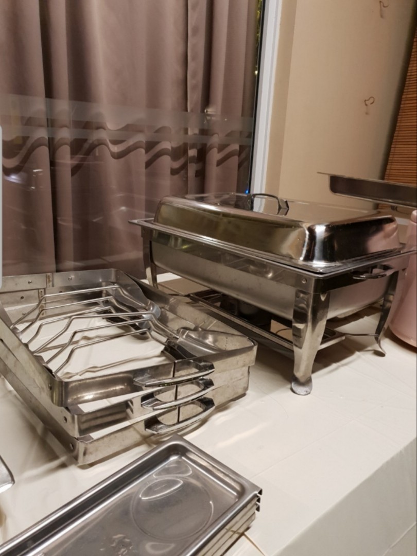 RENTAL of Buffet trays/Chafing dishes, Everything Else on Carousell