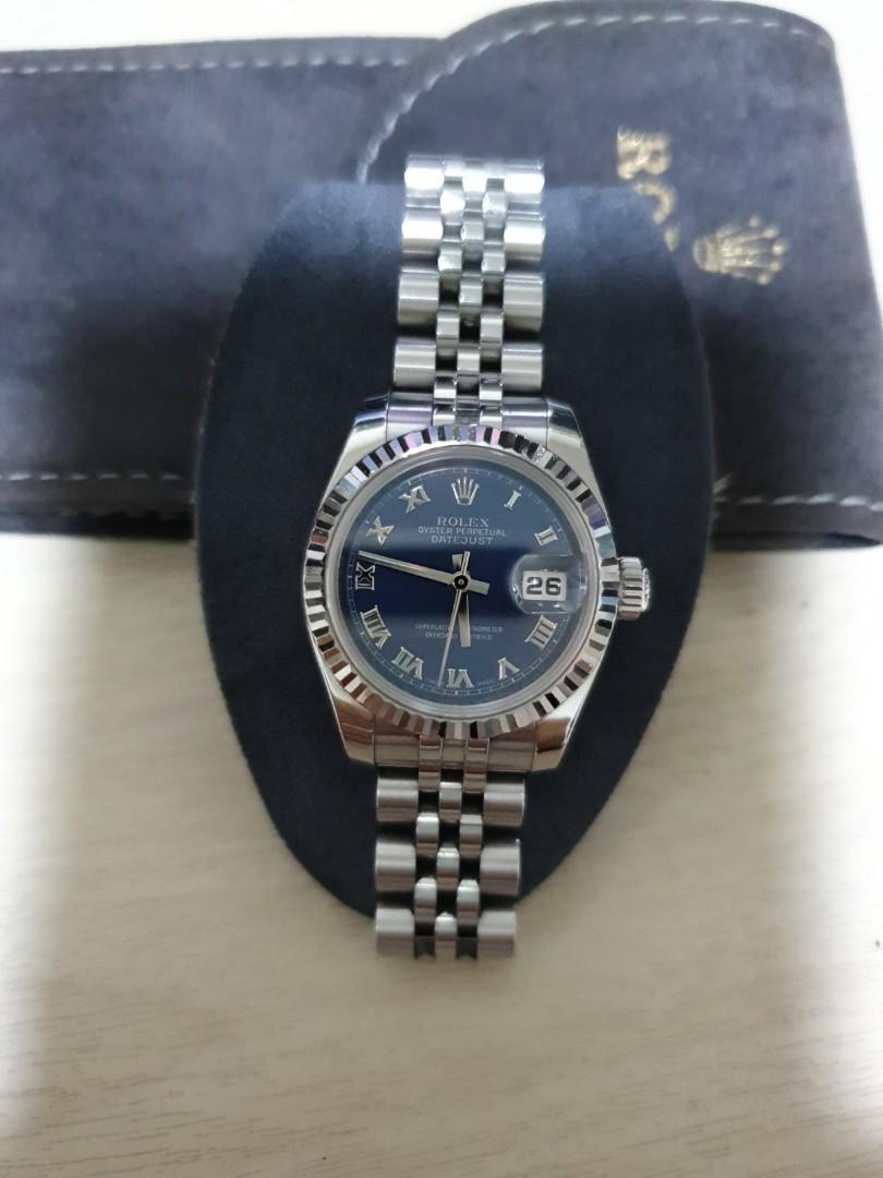 Rolex Watch (Category: Watches) located in Singapore. Submitted by lwbc76 (Listing ID 272491251, Image 1). Description: Good condition hardly wear as feel that it's too small for my hand. Going for upgrade. Cert and box are available. Low baller will not be entertained. Tks. Series: 179174 Year: 2008 Complete set.
