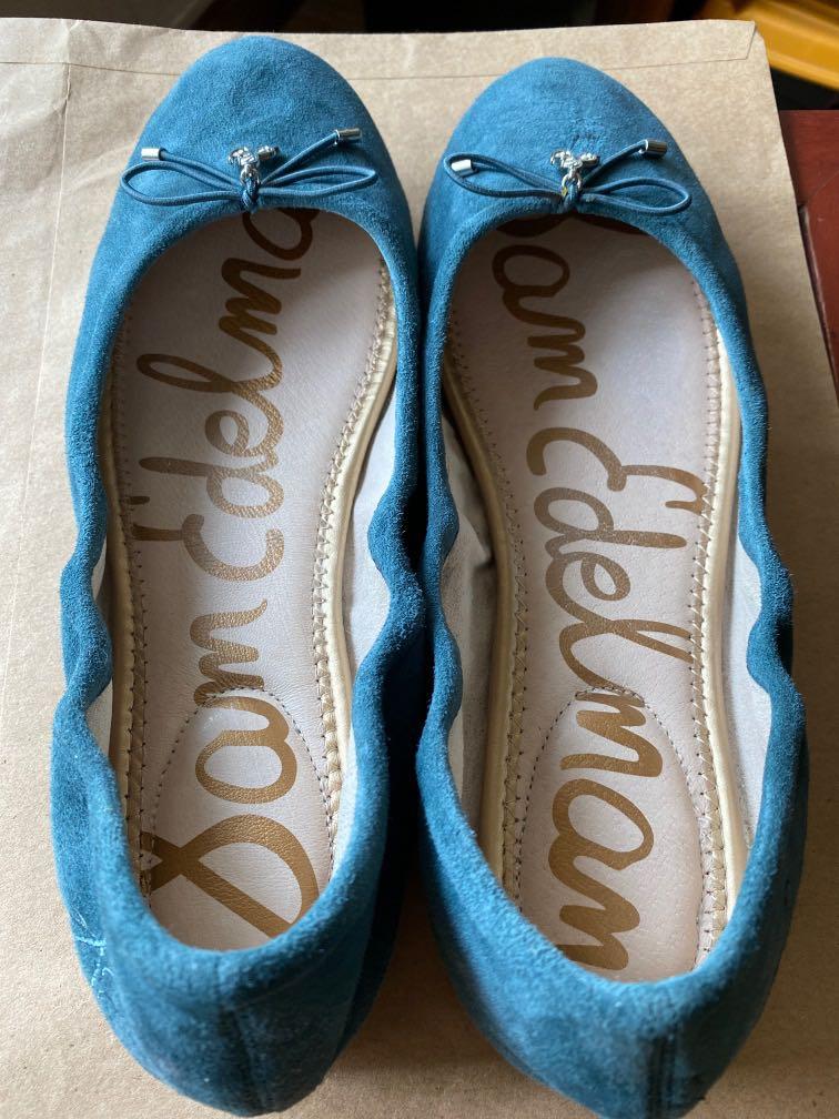 sam edelman suede flats