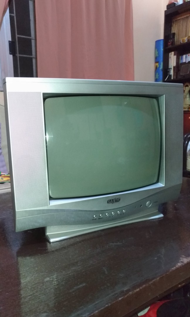 Sanyo 14" CRT TV, TV & Home Appliances, TV & Entertainment, TV on Carousell