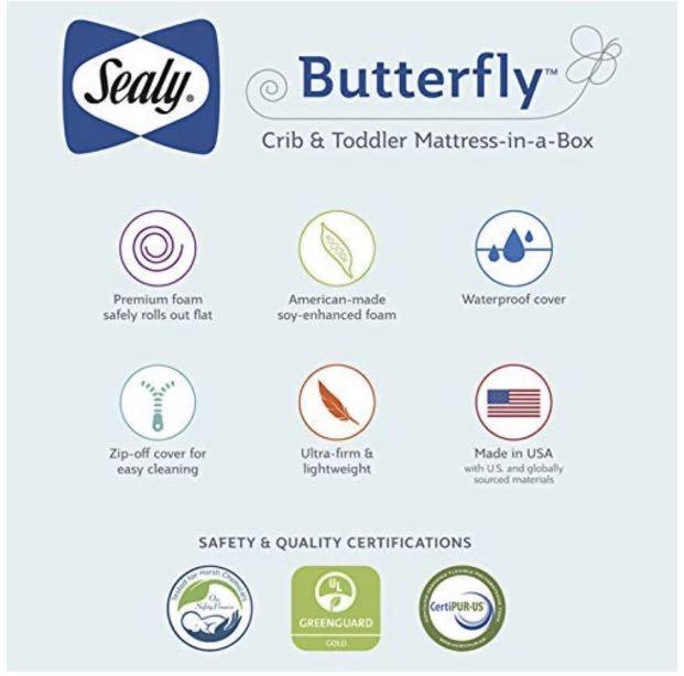 sealy cotton comfort crib mattress