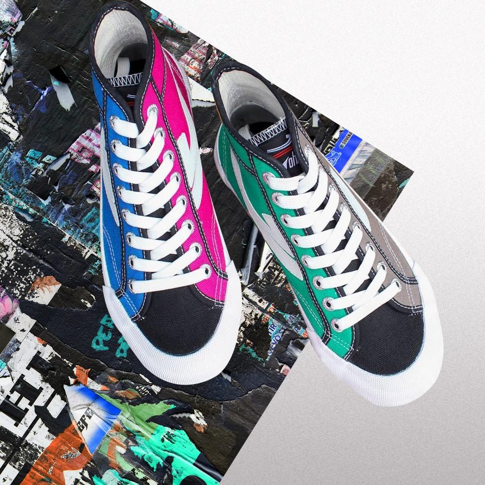 Sepatu Johnson Galaxy Pro Rainbow Fesyen Pria Sepatu Sneakers Di Carousell