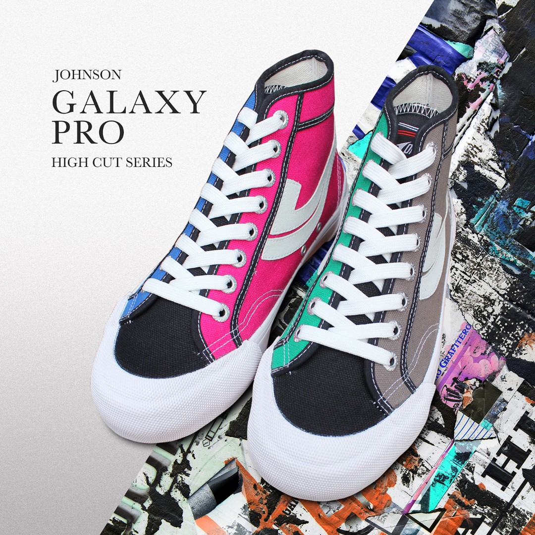 Sepatu Johnson Galaxy Pro Rainbow Fesyen Pria Sepatu Sneakers Di Carousell