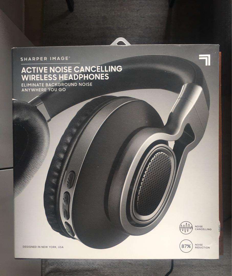 Sharper image noise cancelling headphones best sale