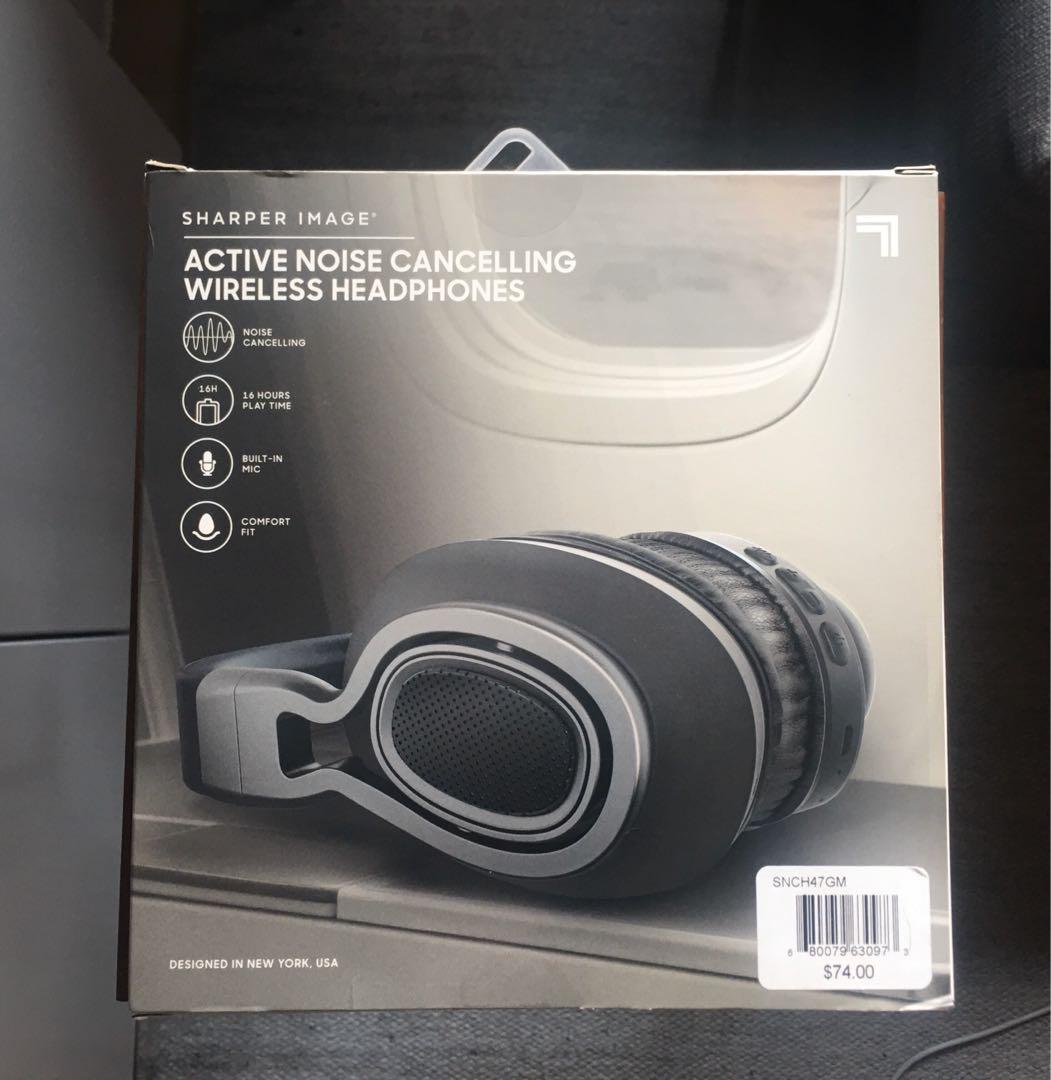 Sharper image noise cancelling bluetooth headphones outlet