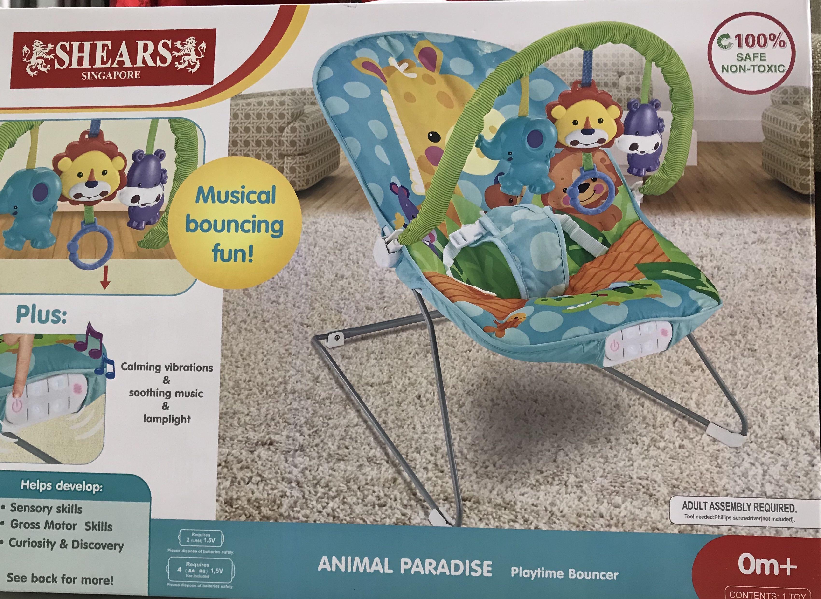 giraffe baby bouncer