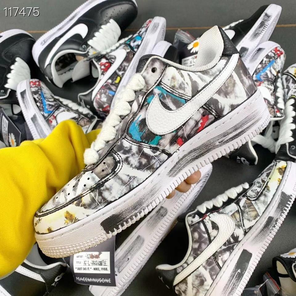 sizes available/unisex Authentic G-Dragon x Nike Air Force 1  “Para-Noise”AQ3692-001, Men's Fashion, Footwear, Sneakers on Carousell