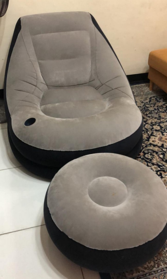 Sofa Balon Pompa Kursi Angin Beanbag Perabotan Rumah Di Carousell