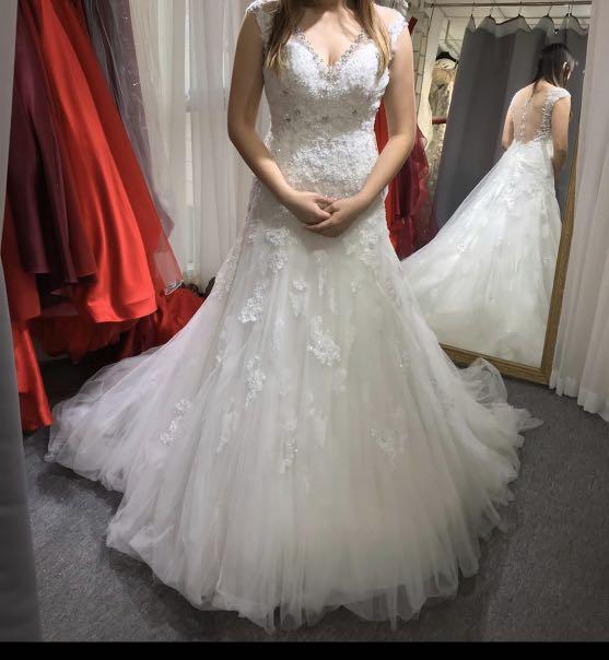 Sophia Tolli v secret white bridal