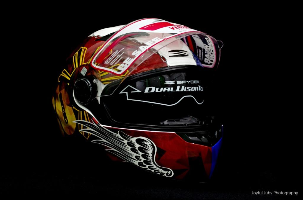 Spyder D30 Limited Edition Helmet, Motorbikes, Motorbike Parts