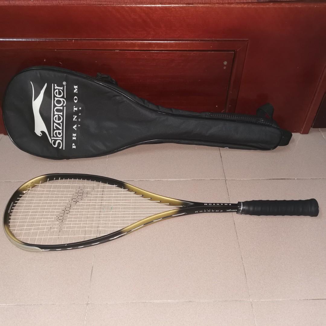 Squash Racket Slazenger Phantom Tour, Sports Equipment, Sports & Games