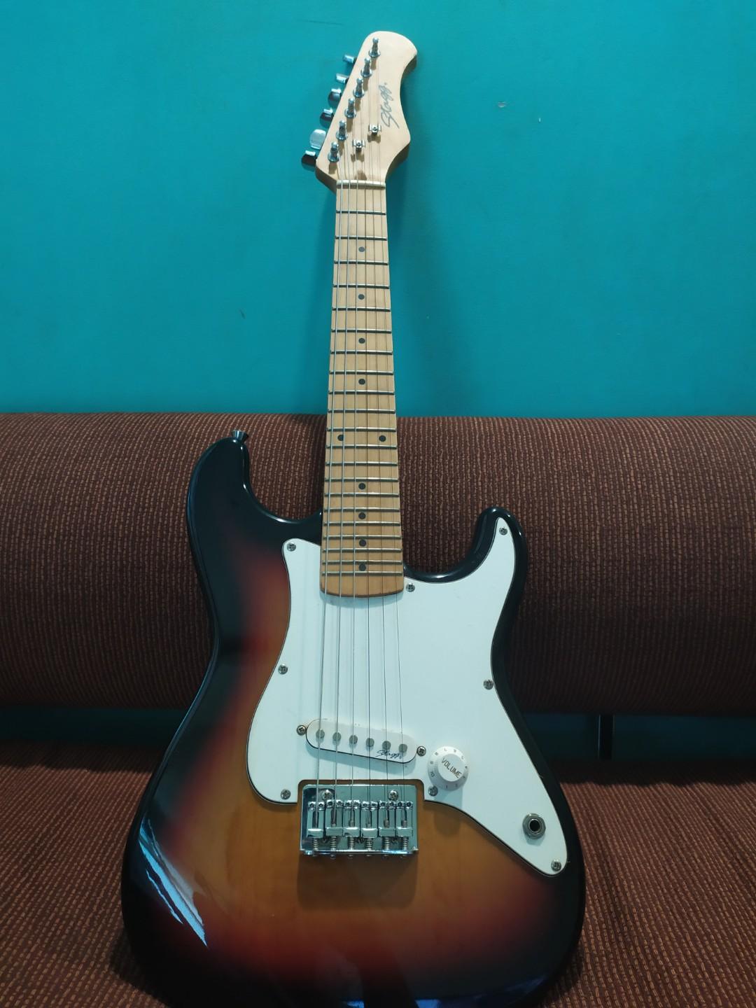 Stagg Electric Guitar, Hobbies & Toys, Music & Media, Musical ...