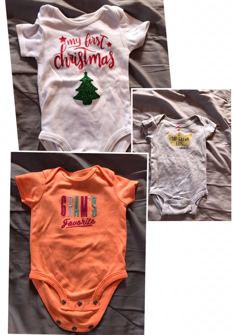branded baby onesies